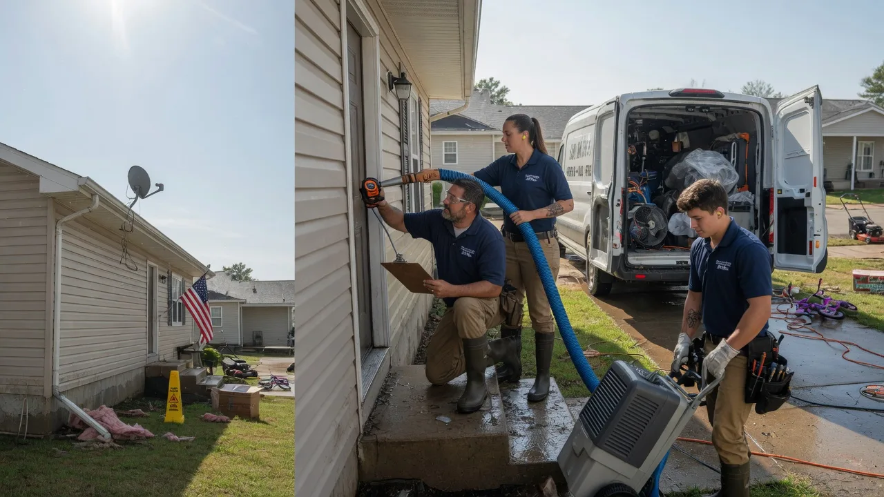 Ceiling Water Damage Restoration in Edgewood, TX near me